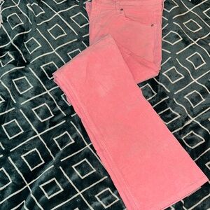 Vineyard Vines Pink Corduroy Trousers